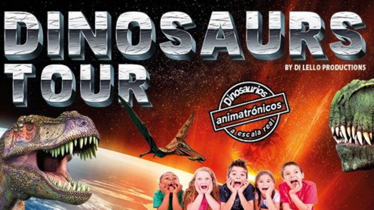 Dinosaurios en Badajoz con Dinosaurs Tour 2022