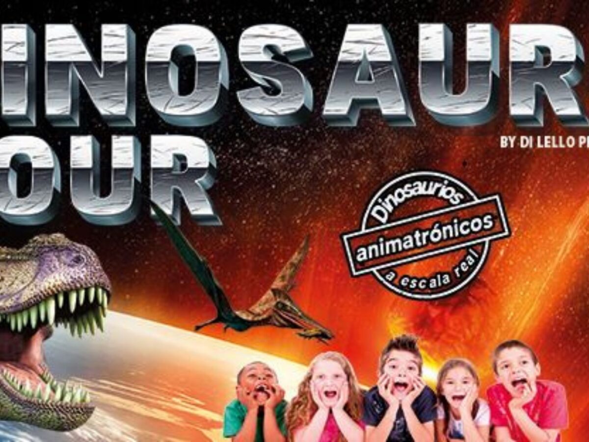 Dinosaurios en Badajoz con Dinosaurs Tour 2022