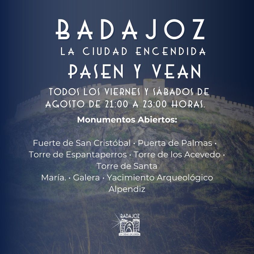 Los Monumentos de Badajoz Abren en Horario Nocturno Durante los Fines de Semana de Agosto - 1