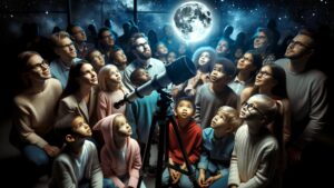 La UEx Celebra la Noche Internacional de la Observación de la Luna