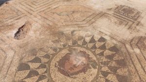 El mosaico de Medusa encontrado en la Huerta de Otero Mérida