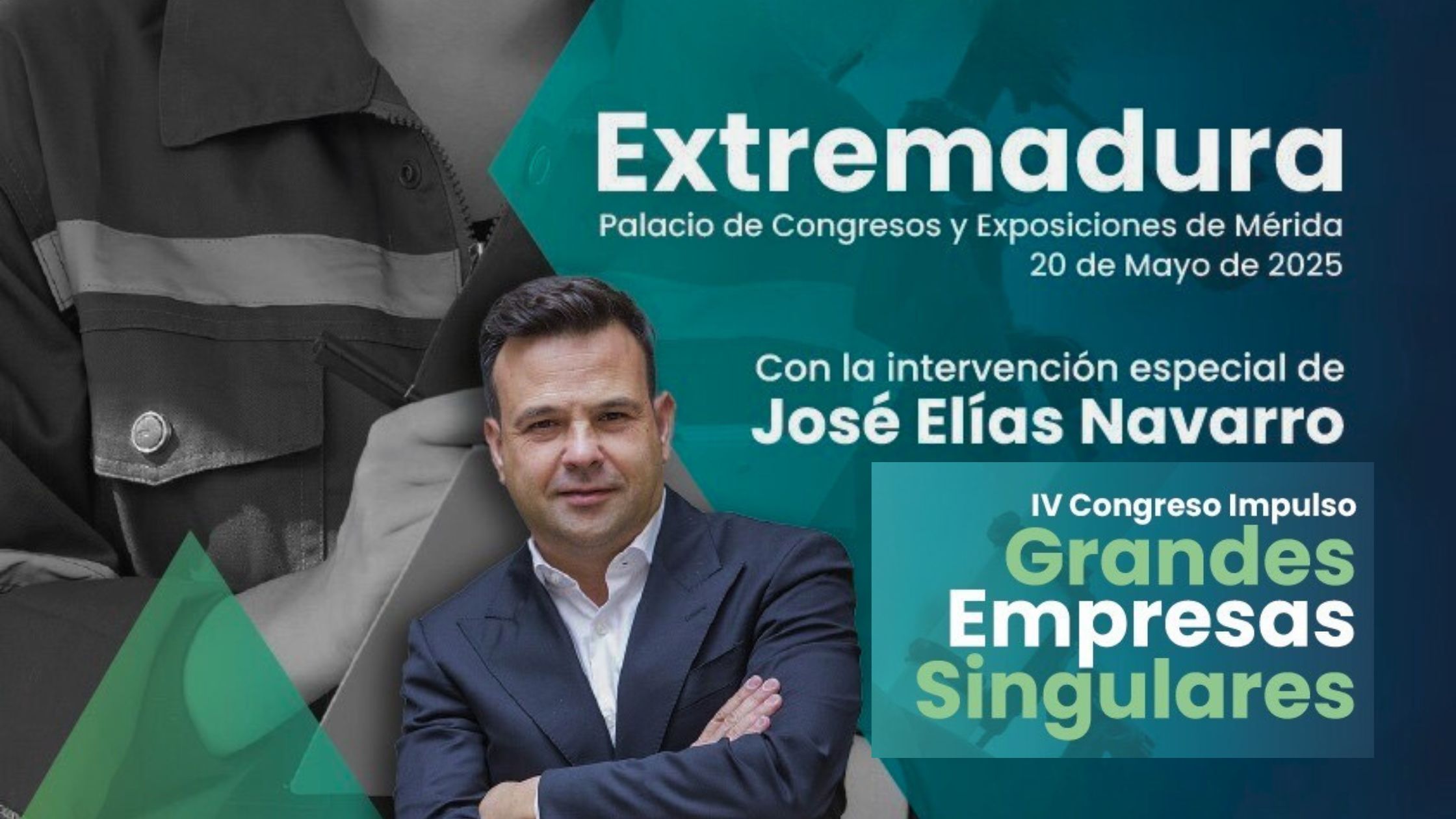 El IV Congreso Impulso traerá a Extremadura a José Elías Navarro, referente empresarial del panorama español 1 El IV Congreso Impulso traerá a Extremadura a José Elías Navarro