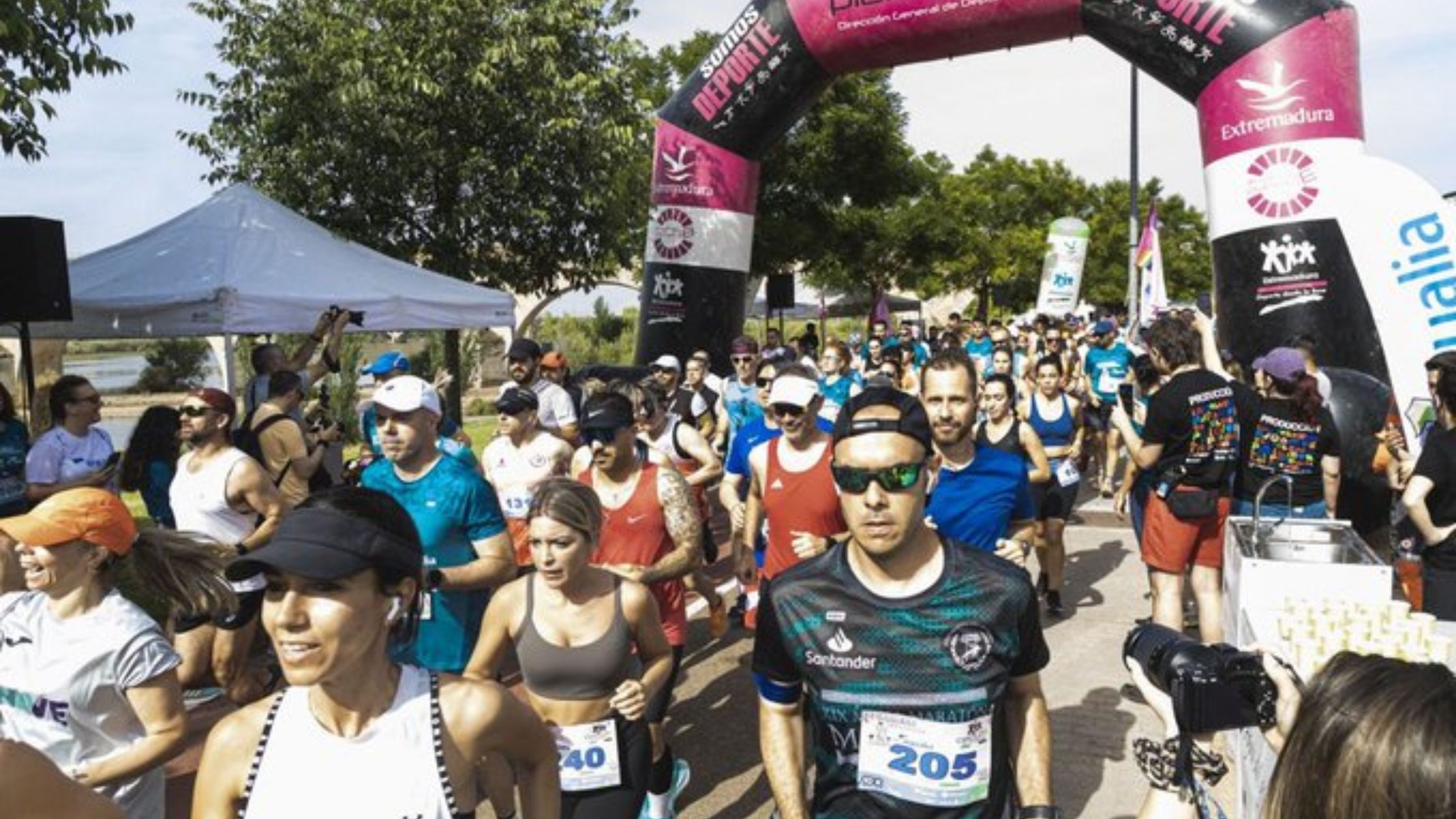 455 corredores reivindican la diversidad en la Carrera Los Palomos de Badajoz 1 455 corredores reivindican la diversidad en la Carrera Los Palomos de Badajoz