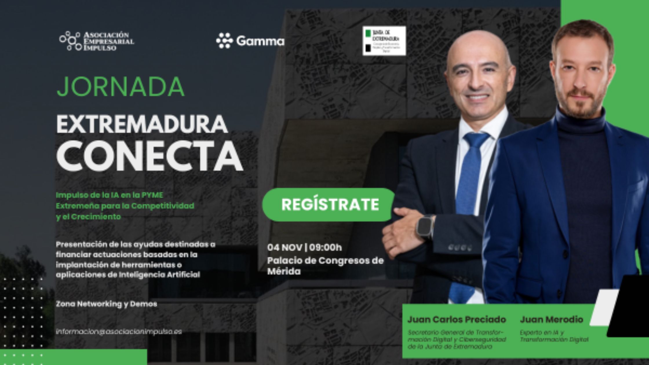 Extremadura Conecta 2025: Mérida abre la puerta a la revolución de la IA en las pymes extremeñas 1 Extremadura CONECTA