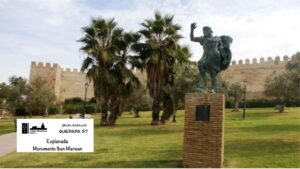 Urban Sketchers Badajoz celebra su 57ª quedada en la Explanada del Monumento Ibn Marwan