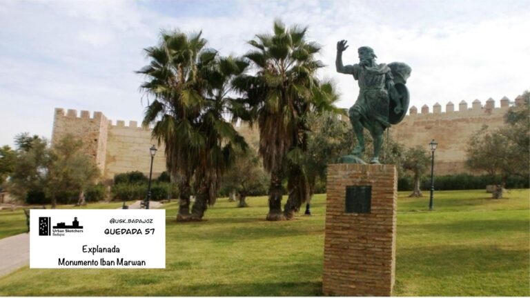 Urban Sketchers Badajoz celebra su 57ª quedada en la Explanada del Monumento Ibn Marwan 3 Urban Sketchers Badajoz celebra su 57ª quedada en la Explanada del Monumento Ibn Marwan