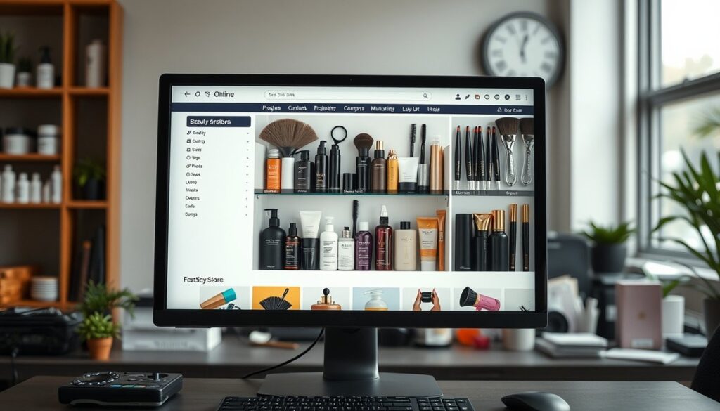 Plataformas para cosmeticos y herramientas menores