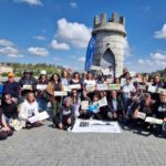 Urban Sketchers Badajoz celebra su quedada 64 dibujando el Guadiana en el Día Mundial del Agua