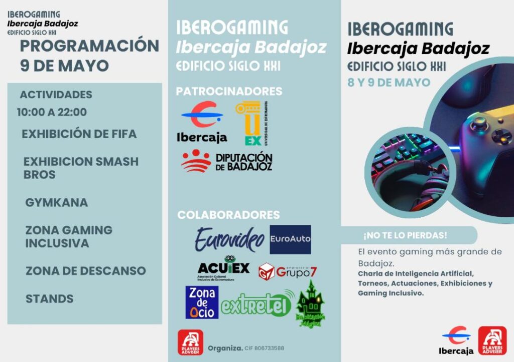 Iberogaming llega al Edificio Siglo XXI de Badajoz con torneos, IA y gaming inclusivo 3 683770793 2599957793734063 5641542565355313543 n