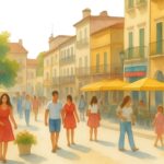 Badajoz se llena de vida con el buen tiempo