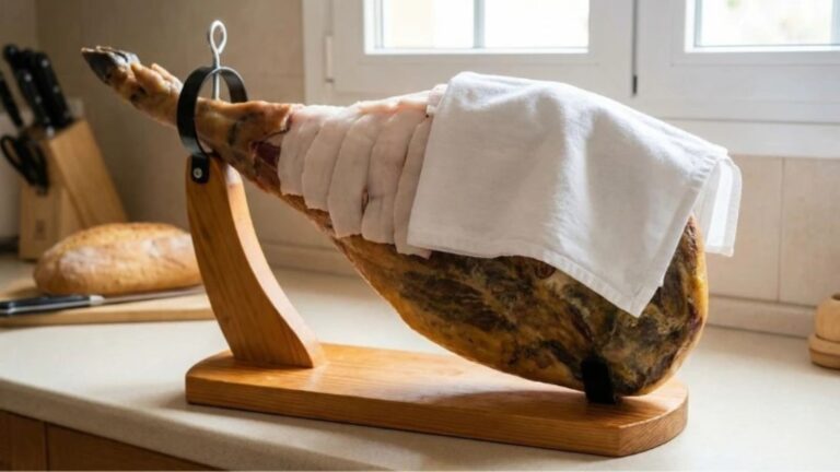 El secreto para conservar el jamón ibérico una vez abierto