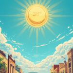 El tiempo en Badajoz dispara las máximas a 38°C esta semana tras un fin de semana ya veraniego