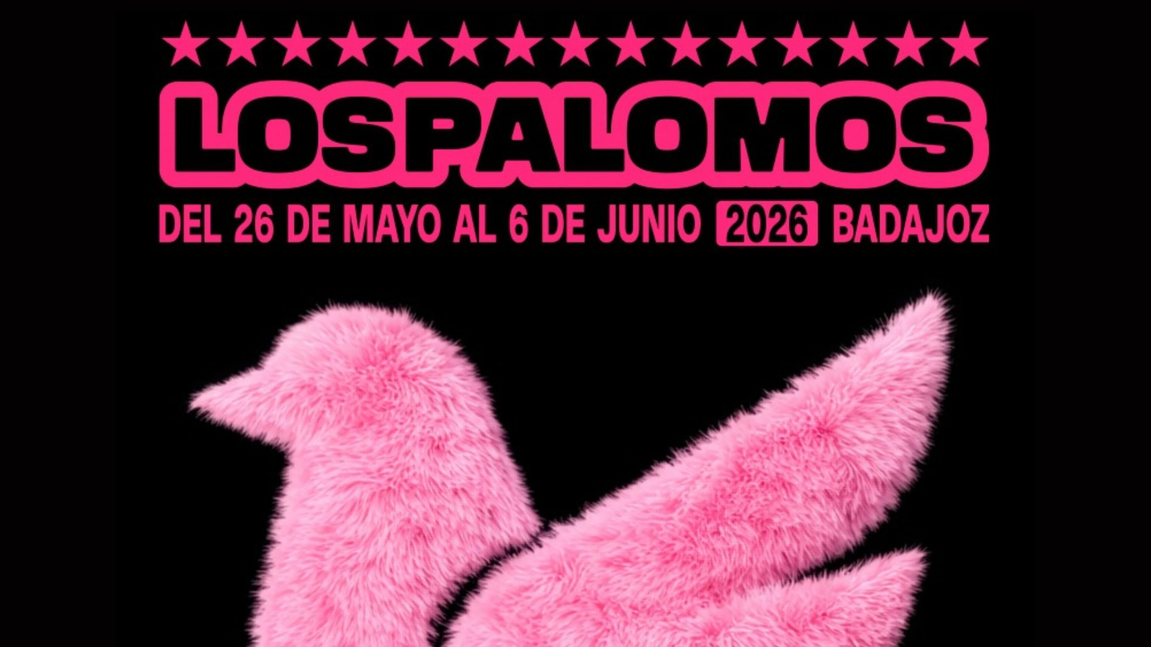 Los Palomos 2026 llenan Badajoz de música