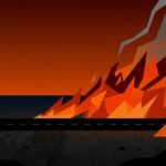 Un amplio dispositivo lucha contra un incendio forestal próximo a Badajoz