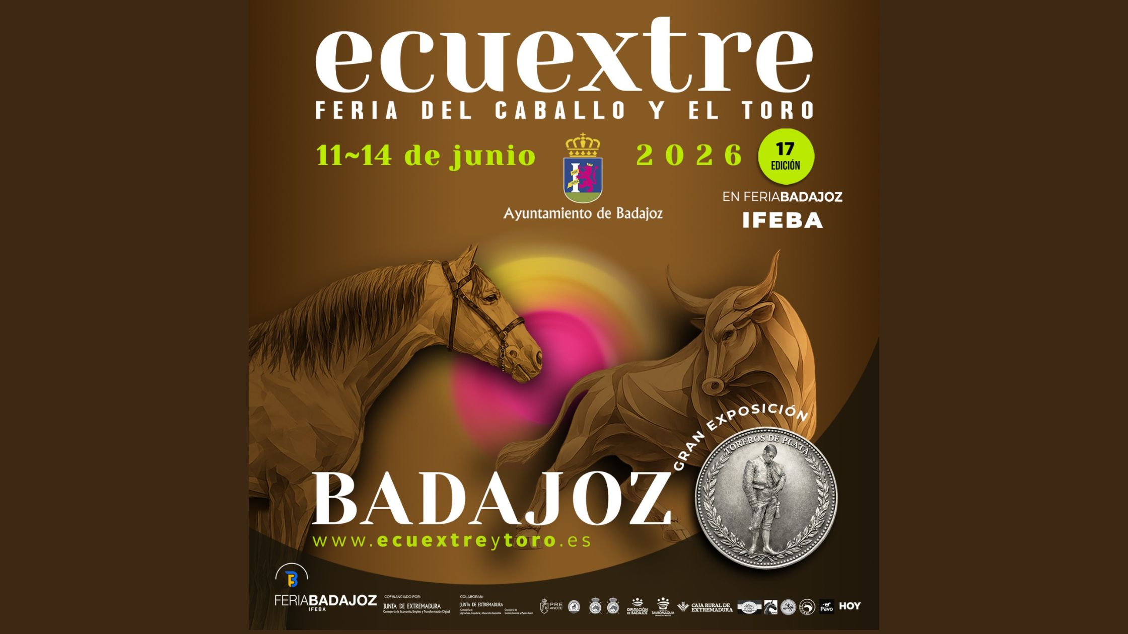 Badajoz acoge la XVII Feria del Caballo y el Toro Ecuextre del 11 al 14 de junio de 2026 1 Badajoz acoge la XVII Feria del Caballo y el Toro Ecuextre del 11 al 14 de junio de 2026