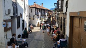 USK Badajoz deja su huella en el IV Fin de Semana Ibérico de Urban Sketchers en Hervás