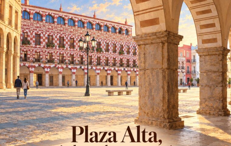 Plaza Alta, piedra, color y memoria